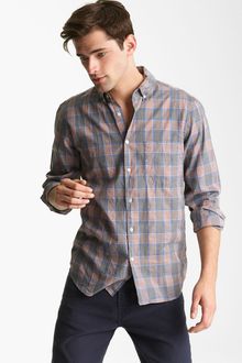 Steven Alan Steven Alan Plaid Sport Shirt - Lyst