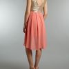 Tfnc Sequin Sarah High Low Dress in Pink (coral) - Lyst