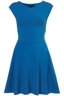 Topshop Cap Sleeve Flippy Tunic - Lyst