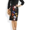 Zac Posen Silk Fil Coupé Blouse in Black - Lyst