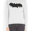 Zoe Karssen Bat Cottonblend Jersey Sweatshirt in Gray - Lyst