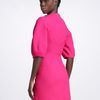 Alexander Mcqueen Floralneck Dress Fuchsia in Pink (floral) - Lyst