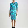 Erdem Reese Jersey Dress in Blue (green) - Lyst