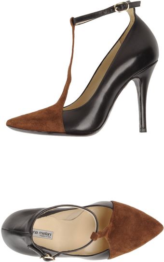 Gianna Meliani Closed Toe Slip Ons - Lyst