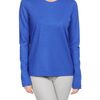 Jil Sander Long Sleeve Sweater in Blue - Lyst