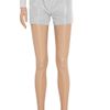 Jil Sander Silkblend Crepe Shorts in Gray - Lyst