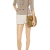 Jil Sander Pleated Wool Shorts in Gray - Lyst