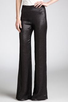L'Agence Onyx Lame Flare Pants - Lyst