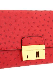 Michael Kors Gia Clutch with Lock - Lyst