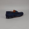 Santoni Penny Loafer in Blue for Men (brown) - Lyst