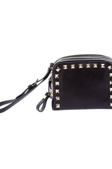 Valentino Studded Clutch - Lyst