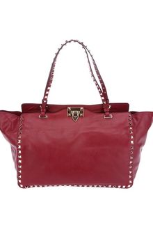 Valentino Studded Tote - Lyst