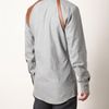 Alexander Mcqueen Leather Holster Detailed Shirt in Gray for Men (grey) - Lyst