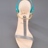 Christian Louboutin Colour Block Sandal in Blue - Lyst