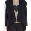 Donna Karan New York Hooded Cashmere Cardigan in Black (ink) - Lyst