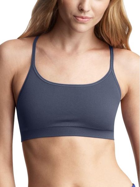 Gap Racer Back Bra in Blue (french navy) - Lyst