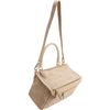 Givenchy Croc Stamped Medium Pandora Messenger in Beige (sand) - Lyst