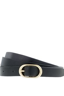 J.Crew Leather Roundbuckle Belt - Lyst