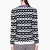 Marni Black White Wool Sweater in Black - Lyst