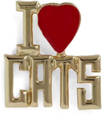 ModCloth A Girls Best Friend Pin - Lyst