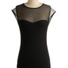 Modcloth The Answer Is Sheer Top in Black (onyx) - Lyst
