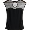 Modcloth The Answer Is Sheer Top in Black (onyx) - Lyst
