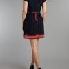 Pussycat Pussycat Tie Waist Dress in Blue (navy) - Lyst