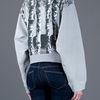 Balenciaga Tree Print Jumper in Gray (grey) - Lyst