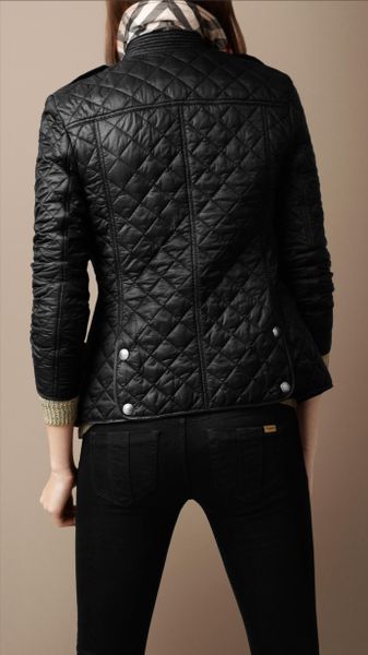 Burberry Black Quilted Jacket