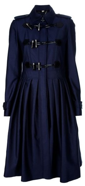 Burberry Toggle Coat - Lyst