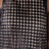 Dsquared2 Leather Blend Dress in Black - Lyst