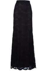 Emilio Pucci Lace Maxi Skirt