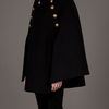 Emilio Pucci Military Cape in Black - Lyst