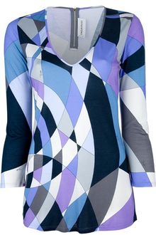 Emilio Pucci Print Top - Lyst