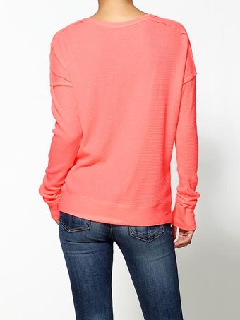 Free People Solid Washed Pullover - Lyst