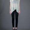 Helmut Lang Drape Top in Green - Lyst