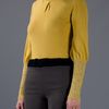 Jo No Fui Long Cuff Sweater in Yellow (mustard) - Lyst