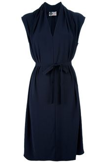 Lanvin V-Neck Dress - Lyst