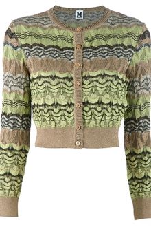 M Missoni Patterned Cardigan - Lyst