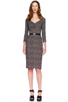 Michael Kors Tweed Sheath Dress - Lyst