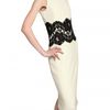 Michael Kors Lace and Wool Cady Dress in Beige (ivory) - Lyst