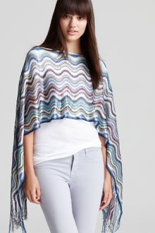 Missoni Tie Poncho - Lyst