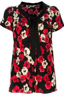 Moschino Cheap & Chic Floral Blouse - Lyst