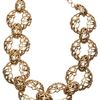 Oscar De La Renta Filigree Links Necklace in Gold - Lyst