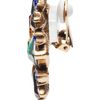 Oscar De La Renta Tiny Gemstone Earring in Green - Lyst
