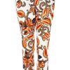 Topshop Paisley Print Cigarette Trousers in Multicolor (pink) - Lyst