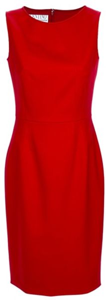 Valentino Sleeveless Dress - Lyst