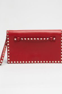 Valentino Rockstud Clutch - Lyst