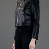 Versace Quilted Leather Jacket in Black - Lyst