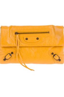 Balenciaga Lamb Skin Clutch - Lyst